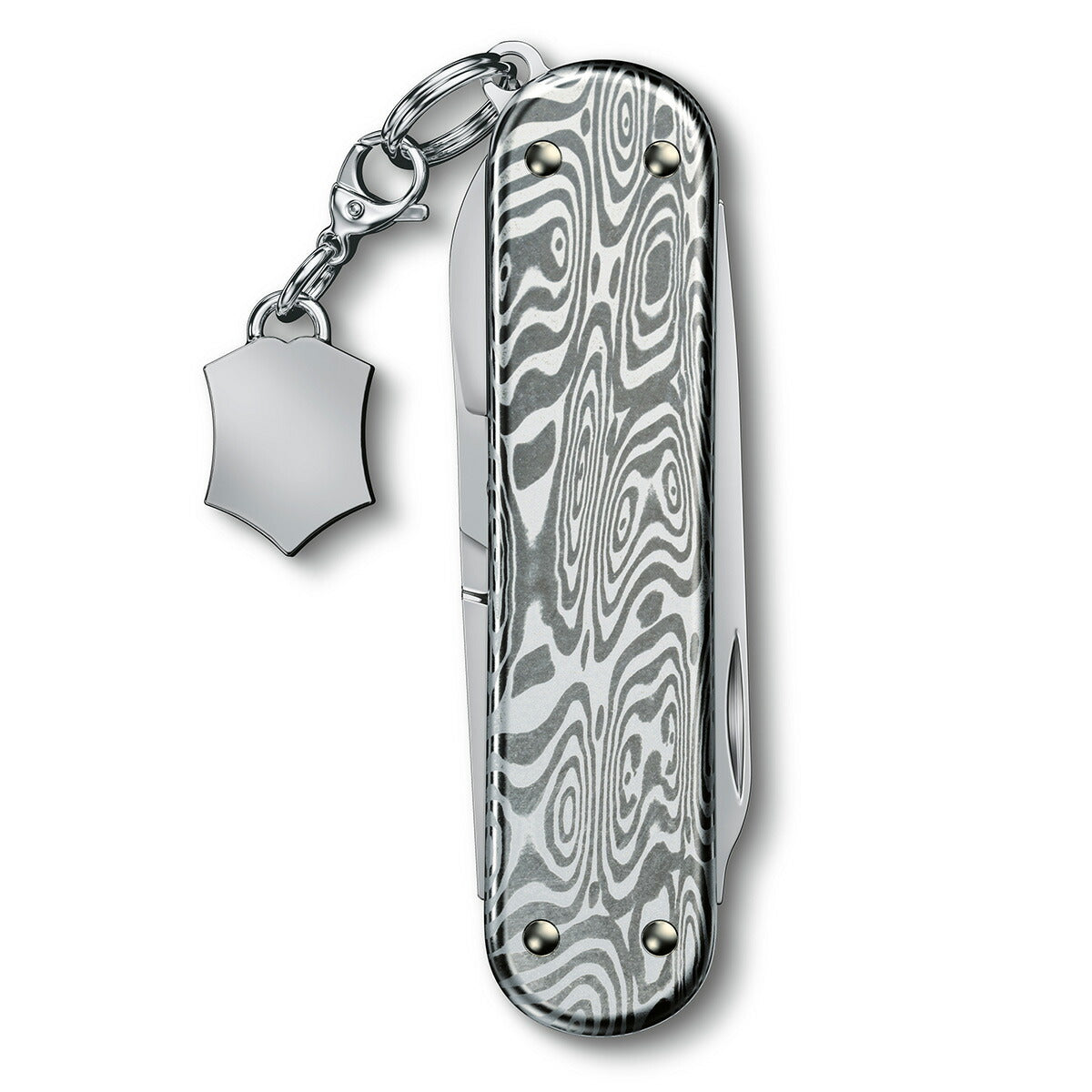 ビクトリノックス VICTORINOX クラシック SD ブリリアント ダマスカス ナイフ マルチツール サバイバルナイフ アウトドア キャンプ 0.6221.34【2025 新作】