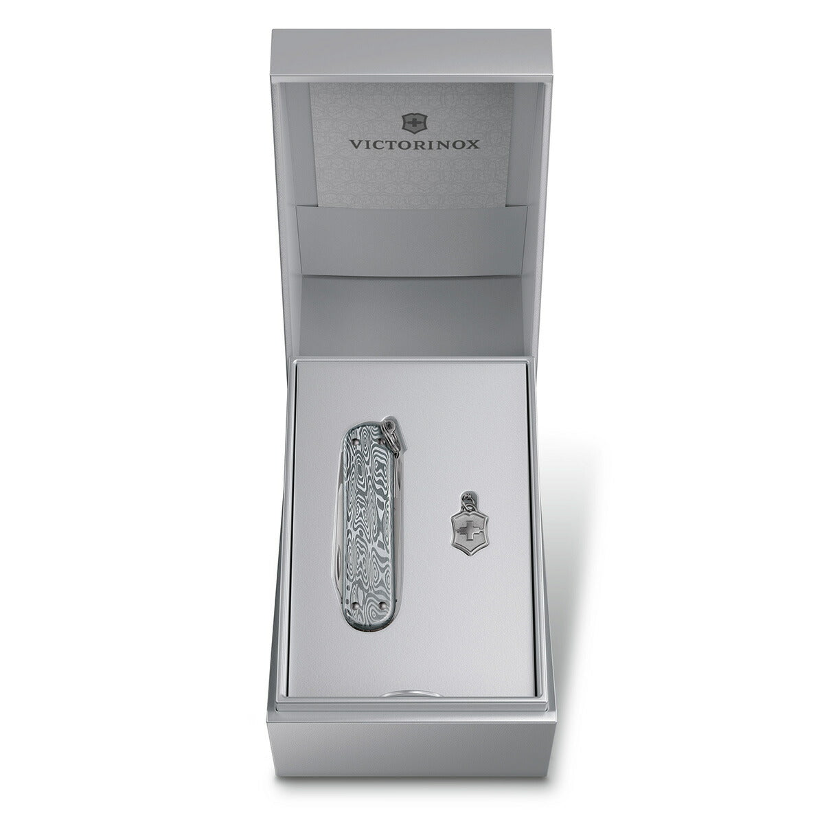 ビクトリノックス VICTORINOX クラシック SD ブリリアント ダマスカス ナイフ マルチツール サバイバルナイフ アウトドア キャンプ 0.6221.34【2025 新作】
