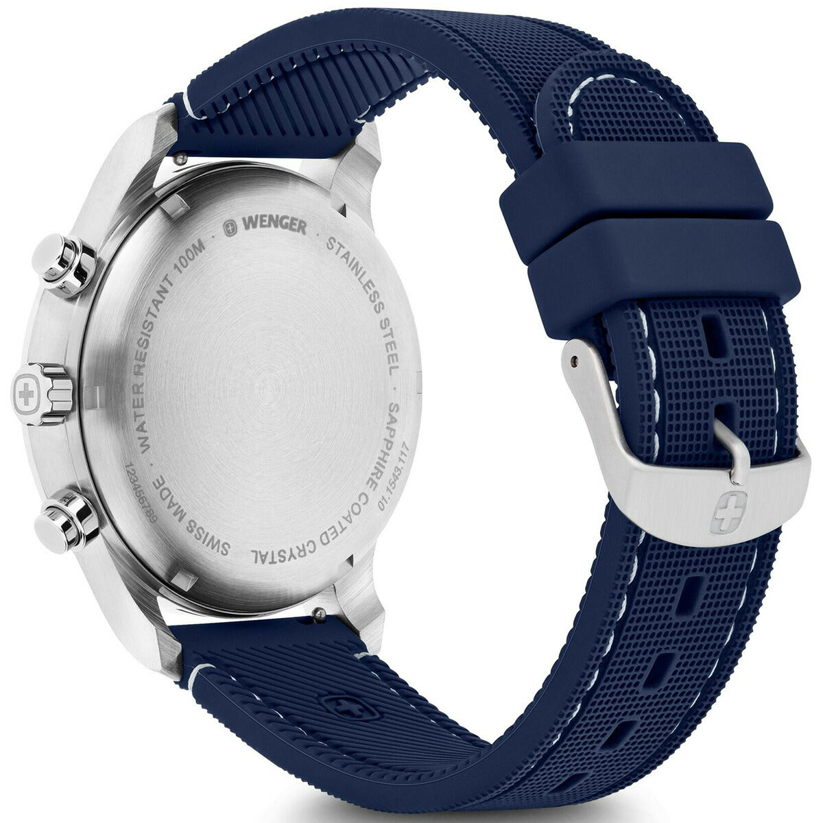 ウェンガー WENGER Attitude Chrono アティテュード クロノグラフ 腕時計 メンズ 01.1543.117