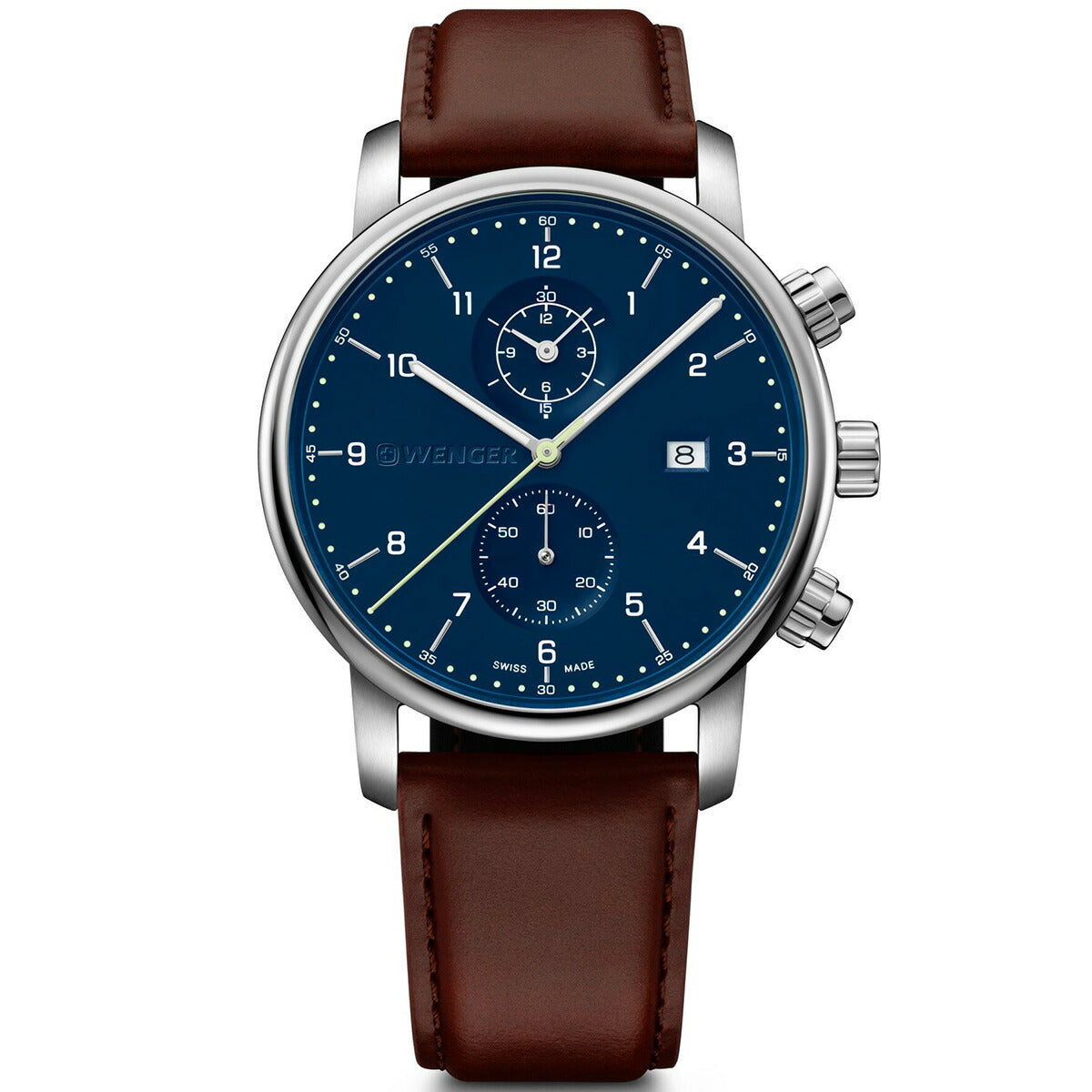 ウェンガー WENGER Urban Classic Chrono アーバンクラシック クロノグラフ 腕時計 メンズ 01.1743.125