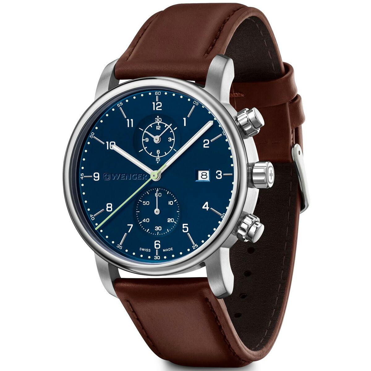 ウェンガー WENGER Urban Classic Chrono アーバンクラシック クロノグラフ 腕時計 メンズ 01.1743.125