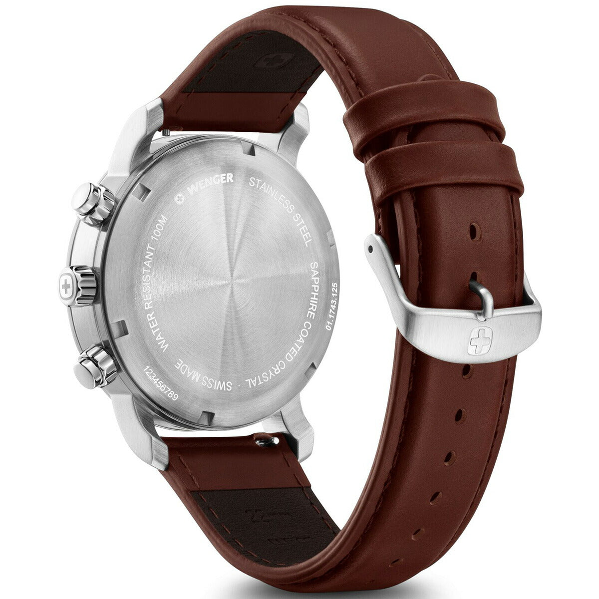 ウェンガー WENGER Urban Classic Chrono アーバンクラシック クロノグラフ 腕時計 メンズ 01.1743.125