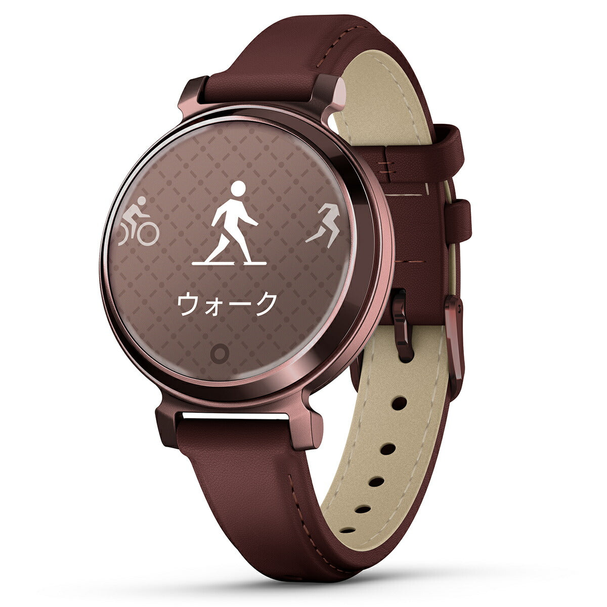 ガーミン GARMIN Lily 2 Classic リリー2 クラシック GPS スマートウォッチ ウェアラブル 010-02839-51 腕時計 レディース Mulberry Leather/Dark Bronze【2024 新作】