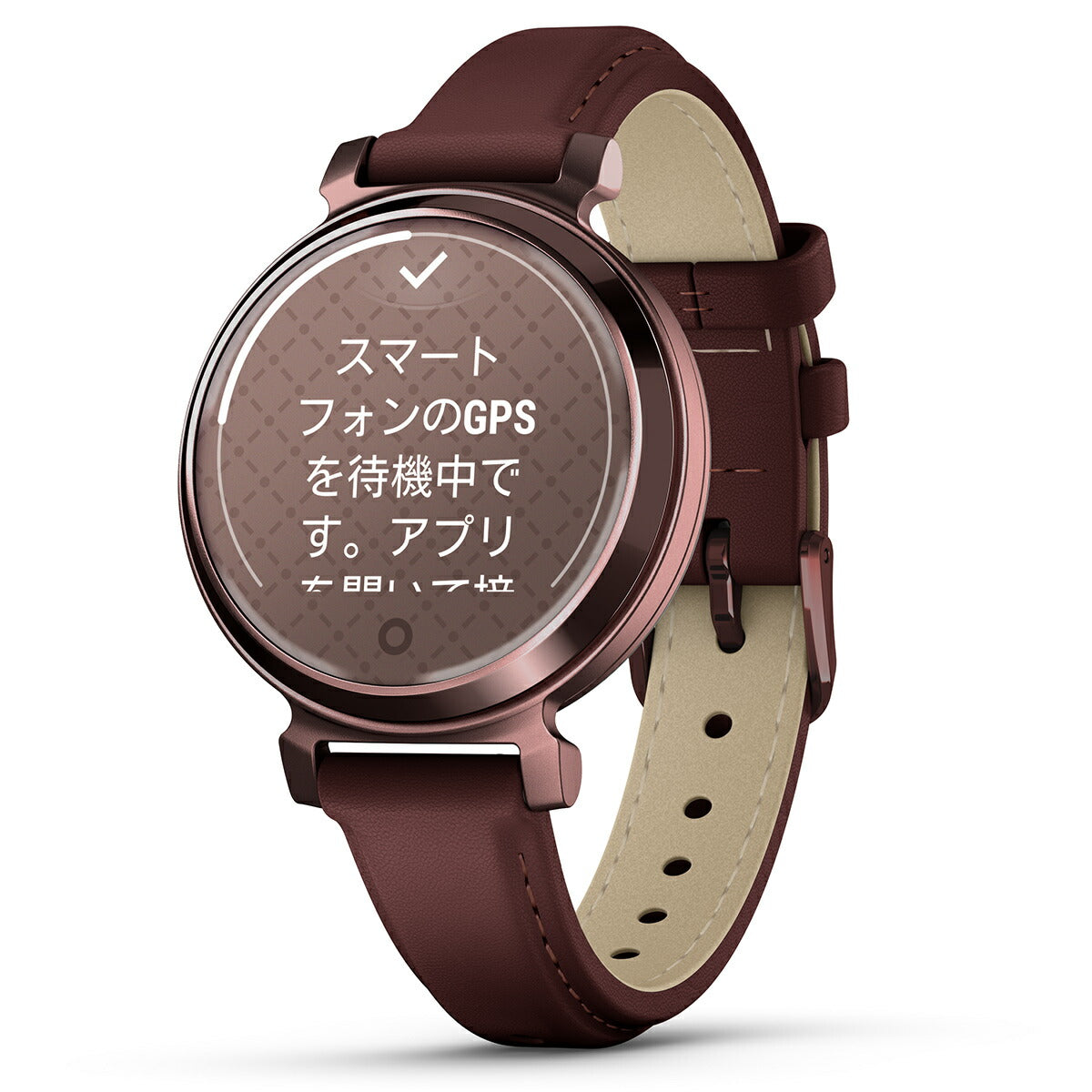 ガーミン GARMIN Lily 2 Classic リリー2 クラシック GPS スマートウォッチ ウェアラブル 010-02839-51 腕時計 レディース Mulberry Leather/Dark Bronze【2024 新作】