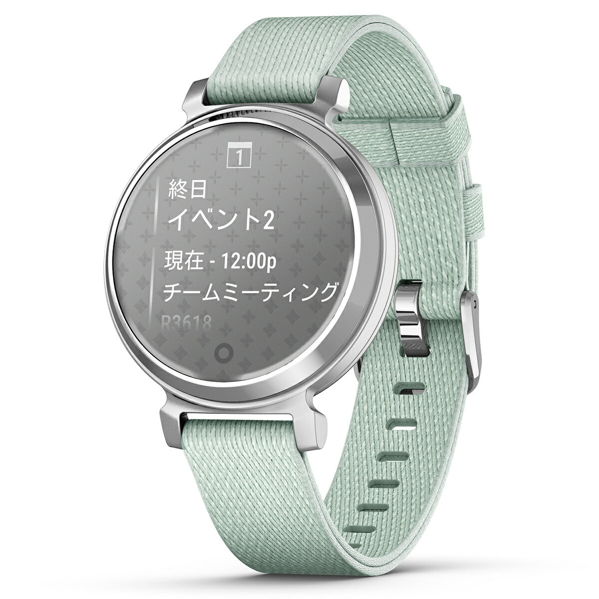 ガーミン GARMIN Lily 2 Classic リリー2 クラシック GPS スマートウォッチ ウェアラブル 010-02839-53 腕時計 レディース Sage Gray Nylon/Silver【2024 新作】