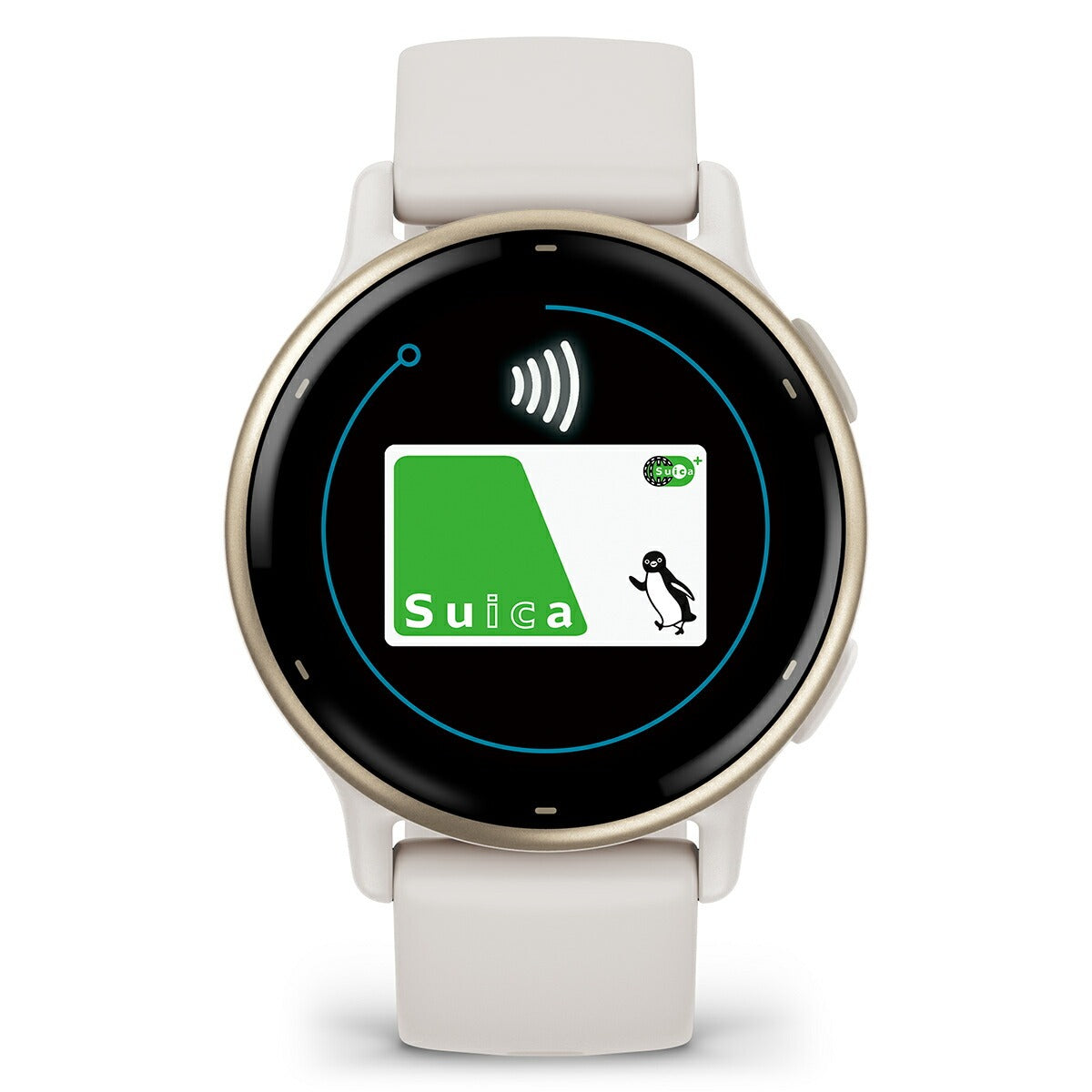 ガーミン GARMIN vivoactive 5 ヴィヴォアクティブ5 GPS スマートウォッチ ライフログ 010-02862-41 腕時計 メンズ レディース Ivory/Cream Gold