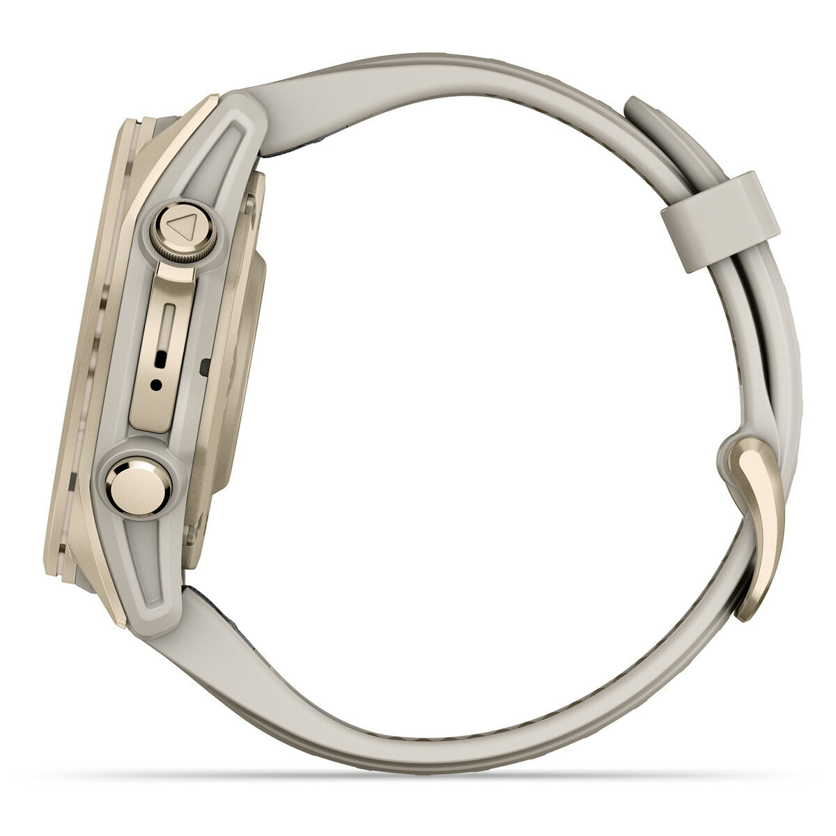 ガーミン GARMIN fenix 8 AMOLED 43mm フェニックス8 アモレッド 43ミリ GPS スマートウォッチ 腕時計 010-02903-16 Soft Gold / Fog Gray【2024 新作】