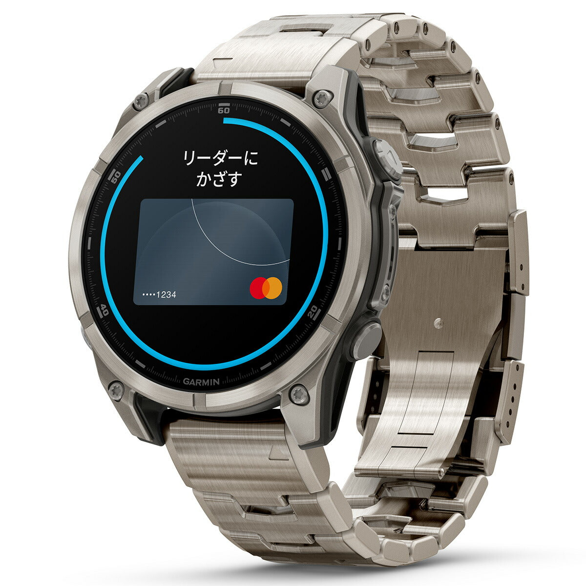 ガーミン GARMIN fenix 8 AMOLED 47mm フェニックス8 アモレッド 47ミリ GPS スマートウォッチ 腕時計 010-02904-47 Ti / MatalBand【2024 新作】