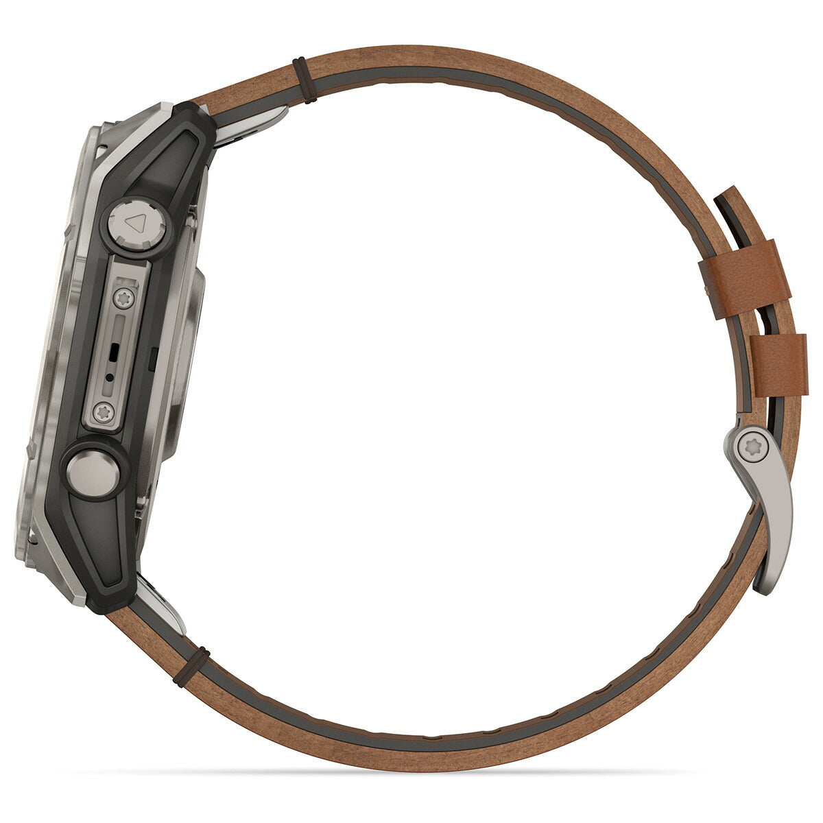 ガーミン GARMIN fenix 8 AMOLED 51mm フェニックス8 アモレッド 51ミリ GPS スマートウォッチ 腕時計 010-02905-81 Ti / Leather Band【2024 新作】
