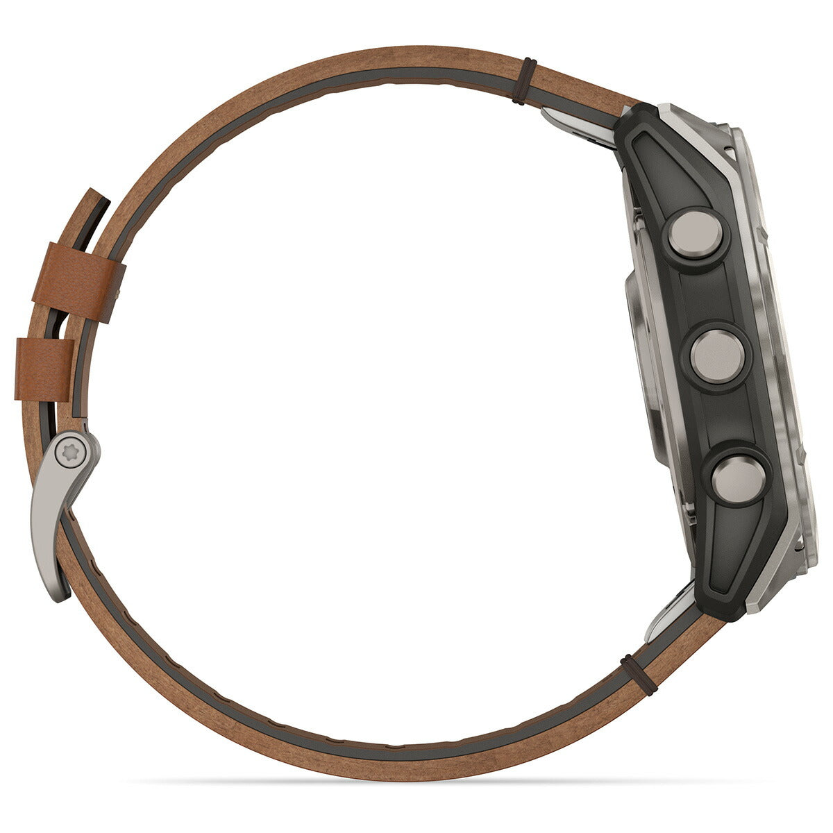 ガーミン GARMIN fenix 8 AMOLED 51mm フェニックス8 アモレッド 51ミリ GPS スマートウォッチ 腕時計 010-02905-81 Ti / Leather Band【2024 新作】
