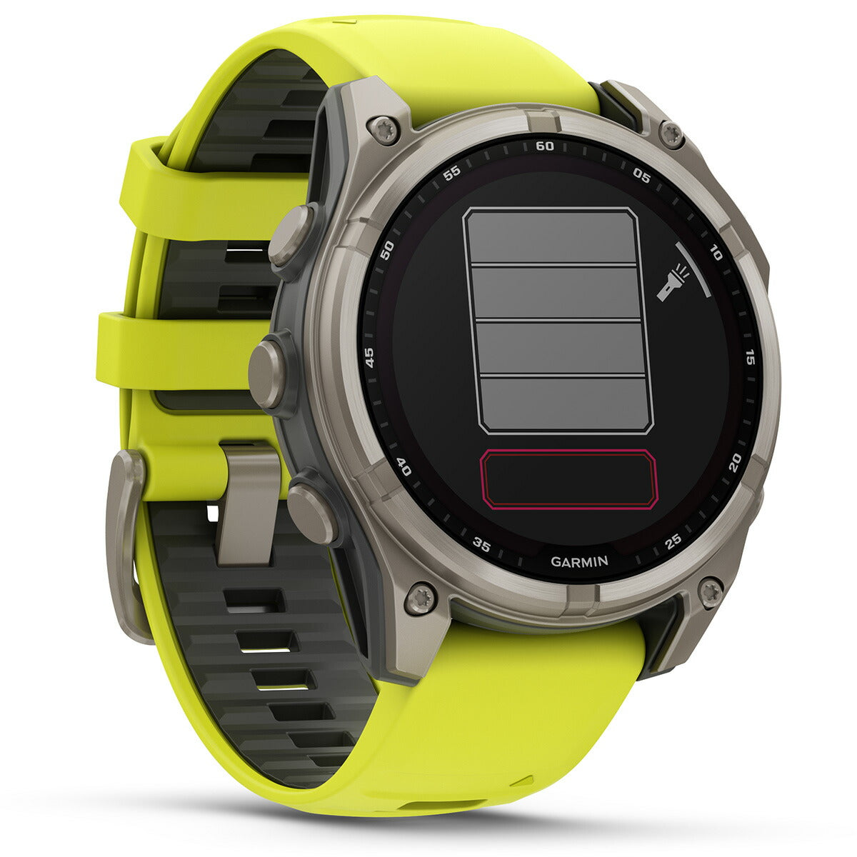 ガーミン GARMIN fenix 8 Sapphire Dual Power 47mm フェニックス8 サファイア デュアルパワー GPS スマートウォッチ 腕時計 010-02906-51 Ti / Amp Yellow【2024 新作】