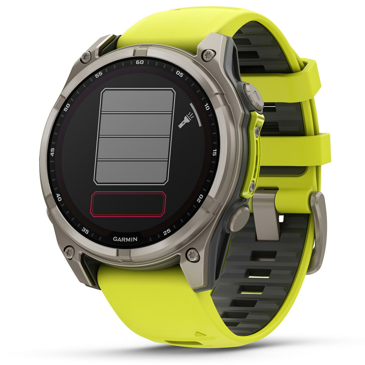 ガーミン GARMIN fenix 8 Sapphire Dual Power 47mm フェニックス8 サファイア デュアルパワー GPS スマートウォッチ 腕時計 010-02906-51 Ti / Amp Yellow【2024 新作】