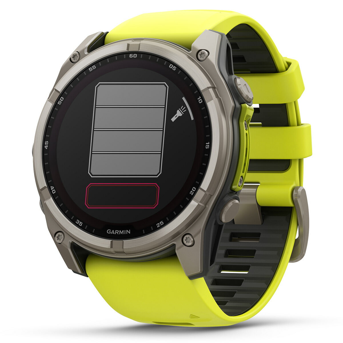 ガーミン GARMIN fenix 8 Sapphire Dual Power 51mm フェニックス8 サファイア デュアルパワー GPS スマートウォッチ 腕時計 010-02907-51 Ti / Amp Yellow【2024 新作】