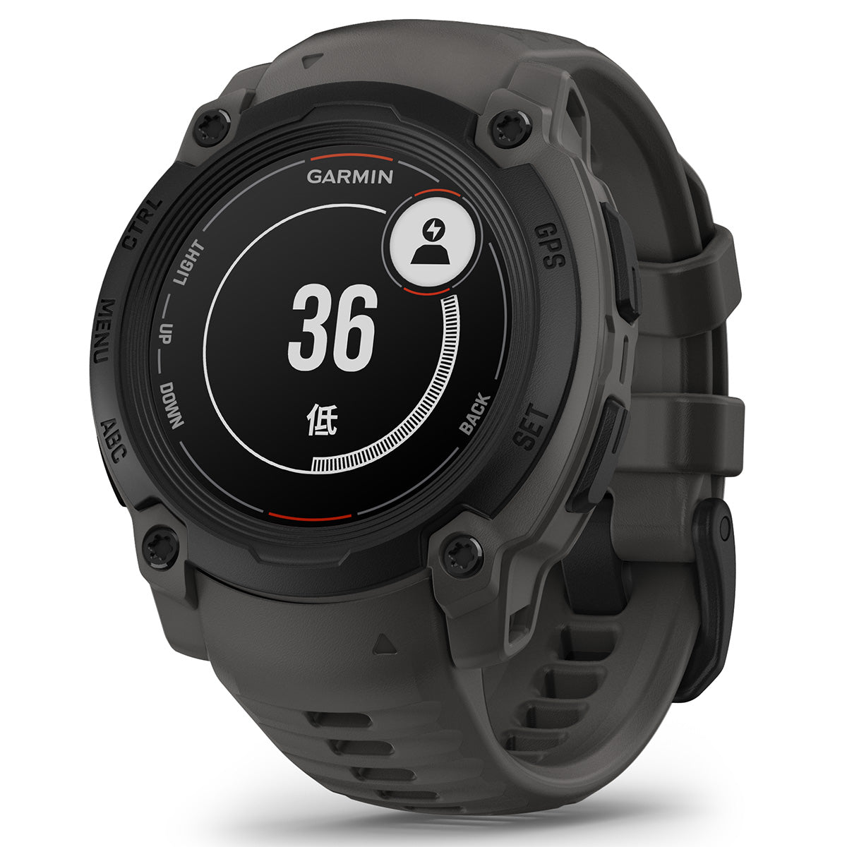 ガーミン GARMIN Instinct E 40mm インスティンクトE 40ミリ GPS スマートウォッチ アウトドア 腕時計 010-02932-12 Black/Charcoal【2025 新作】