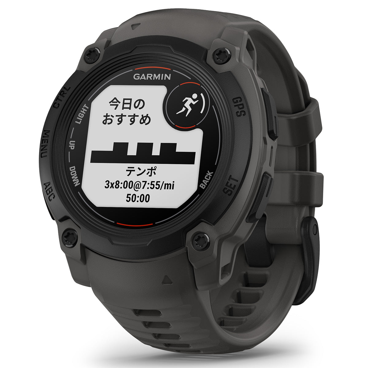 ガーミン GARMIN Instinct E 40mm インスティンクトE 40ミリ GPS スマートウォッチ アウトドア 腕時計 010-02932-12 Black/Charcoal【2025 新作】