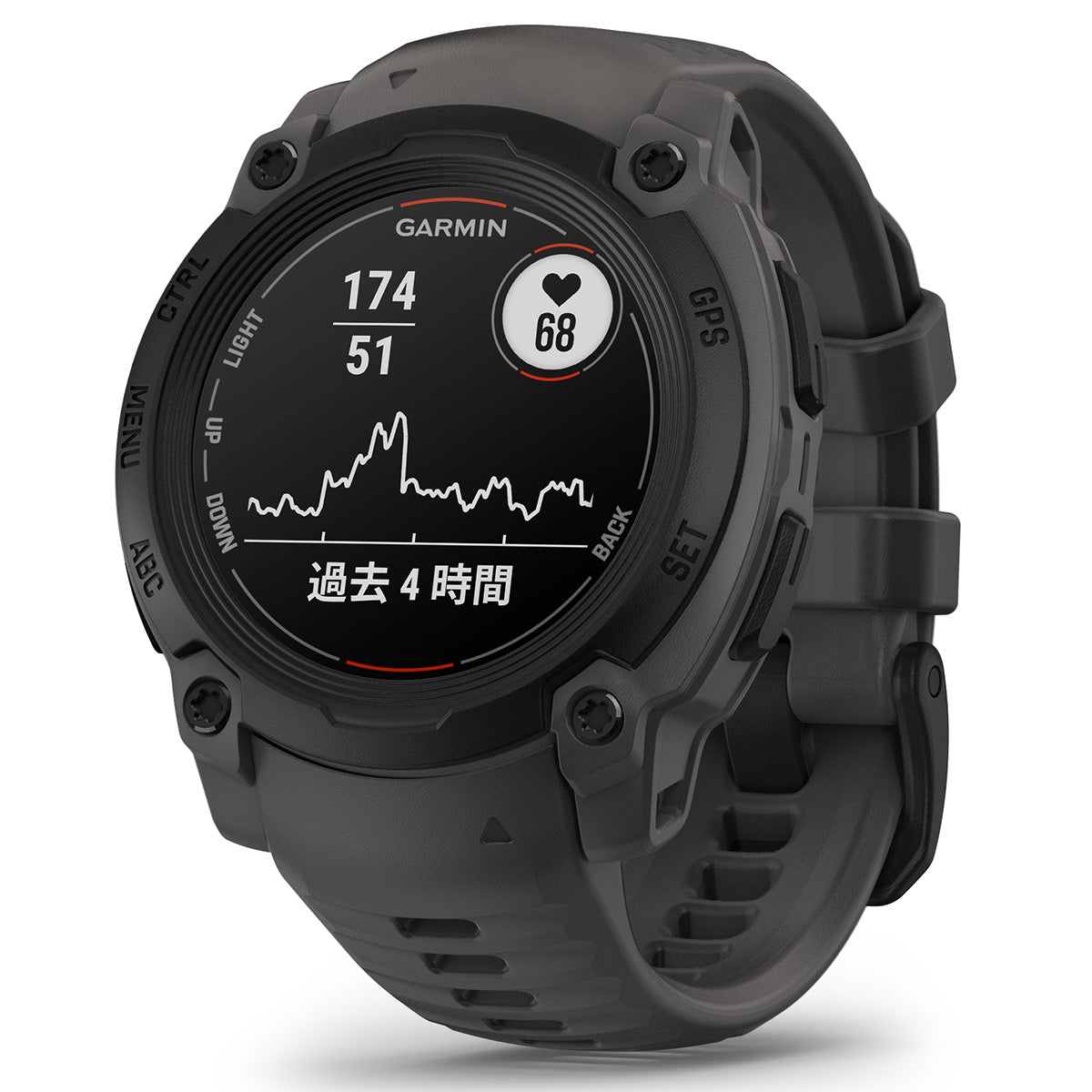 ガーミン GARMIN Instinct E 40mm インスティンクトE 40ミリ GPS スマートウォッチ アウトドア 腕時計 010-02932-12 Black/Charcoal【2025 新作】