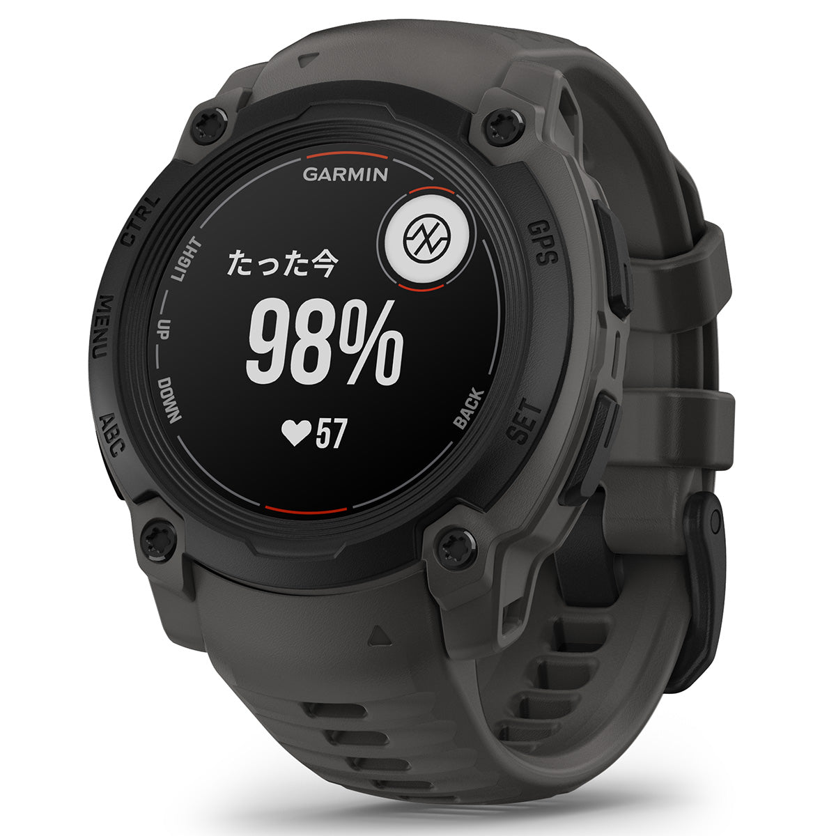 ガーミン GARMIN Instinct E 40mm インスティンクトE 40ミリ GPS スマートウォッチ アウトドア 腕時計 010-02932-12 Black/Charcoal【2025 新作】