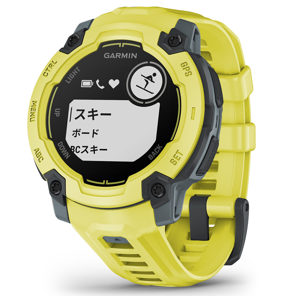 ガーミン GARMIN Instinct E 45mm インスティンクトE 45ミリ GPS スマートウォッチ アウトドア 腕時計 010-02933-22 Electric Lime【2025 新作】