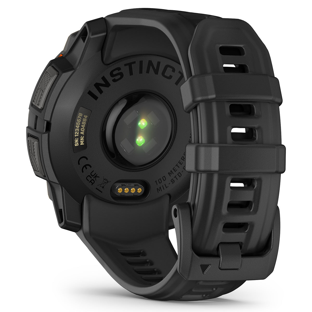 ガーミン GARMIN Instinct 3 Dual Power 45mm インスティンクト3 デュアルパワー 45ミリ GPS スマートウォッチ アウトドア 腕時計 010-02934-30 Black【2025 新作】