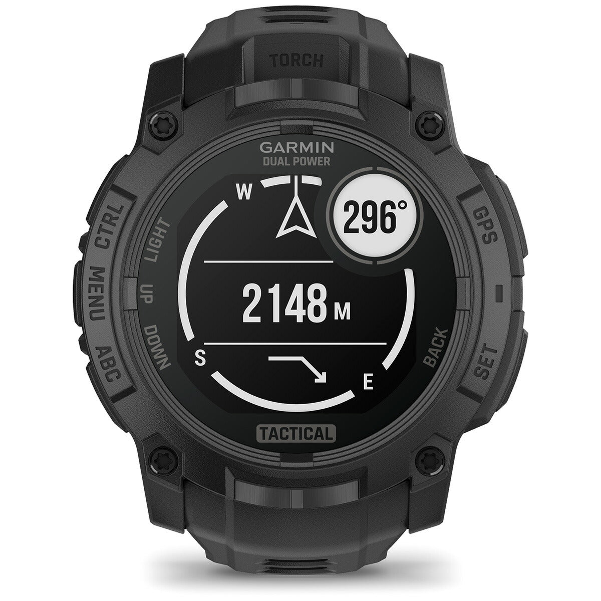 ガーミン GARMIN Instinct 3 Tactical Dual Power 50mm インスティンクト3 タクティカル デュアルパワー GPS スマートウォッチ アウトドア 腕時計 010-02935-80 Black【2025 新作】