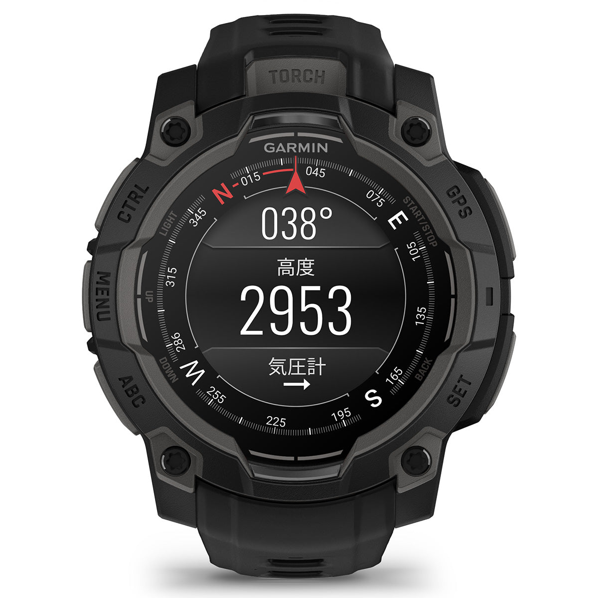 ガーミン GARMIN Instinct 3 AMOLED 45mm インスティンクト3 アモレッド 45ミリ GPS スマートウォッチ アウトドア 腕時計 010-02936-30 Black【2025 新作】
