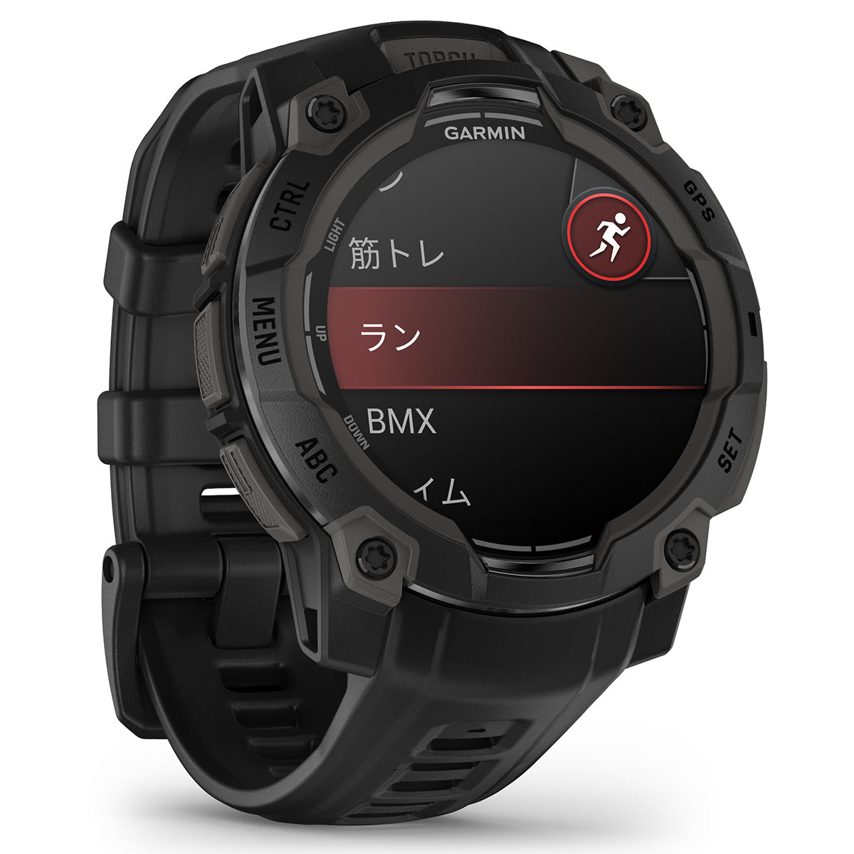 ガーミン GARMIN Instinct 3 AMOLED 45mm インスティンクト3 アモレッド 45ミリ GPS スマートウォッチ アウトドア 腕時計 010-02936-30 Black【2025 新作】