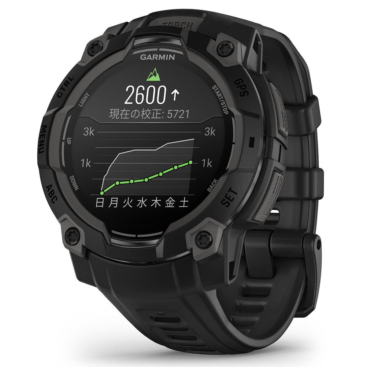 ガーミン GARMIN Instinct 3 AMOLED 45mm インスティンクト3 アモレッド 45ミリ GPS スマートウォッチ アウトドア 腕時計 010-02936-30 Black【2025 新作】
