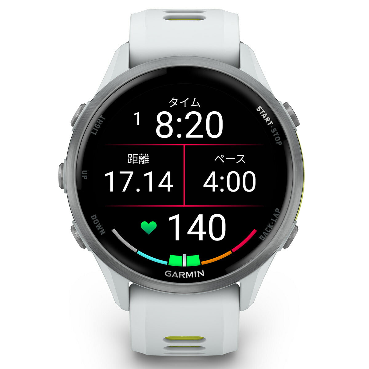 ガーミン GARMIN Forerunner 970 フォアランナー 970 GPS ランニング スマートウォッチ 010-02969-51 腕時計 メンズ レディース White/Amp Yellow【2025 新作】