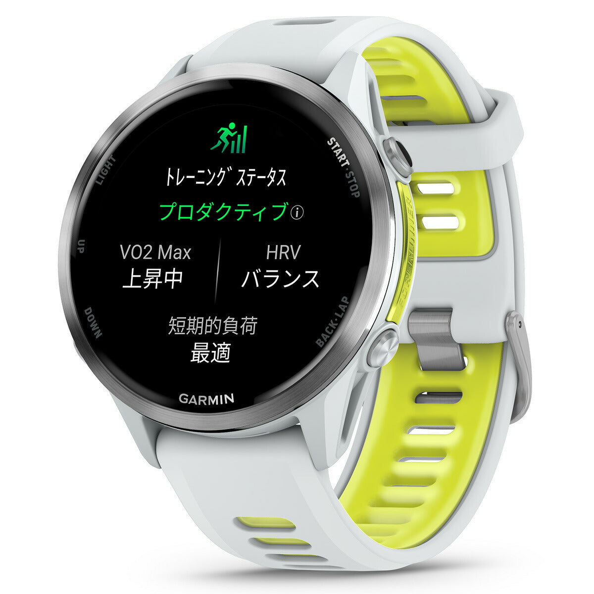 ガーミン GARMIN Forerunner 970 フォアランナー 970 GPS ランニング スマートウォッチ 010-02969-51 腕時計 メンズ レディース White/Amp Yellow【2025 新作】