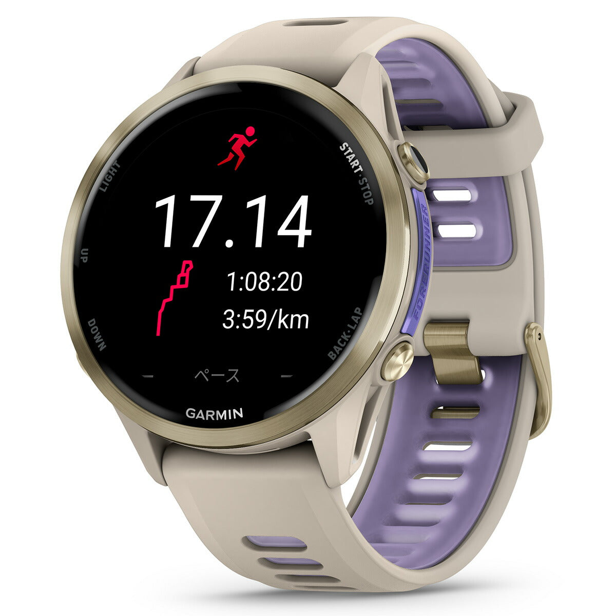 ガーミン GARMIN Forerunner 970 フォアランナー 970 GPS ランニング スマートウォッチ 010-02969-52 腕時計 メンズ レディース French Grey/Indigo【2025 新作】