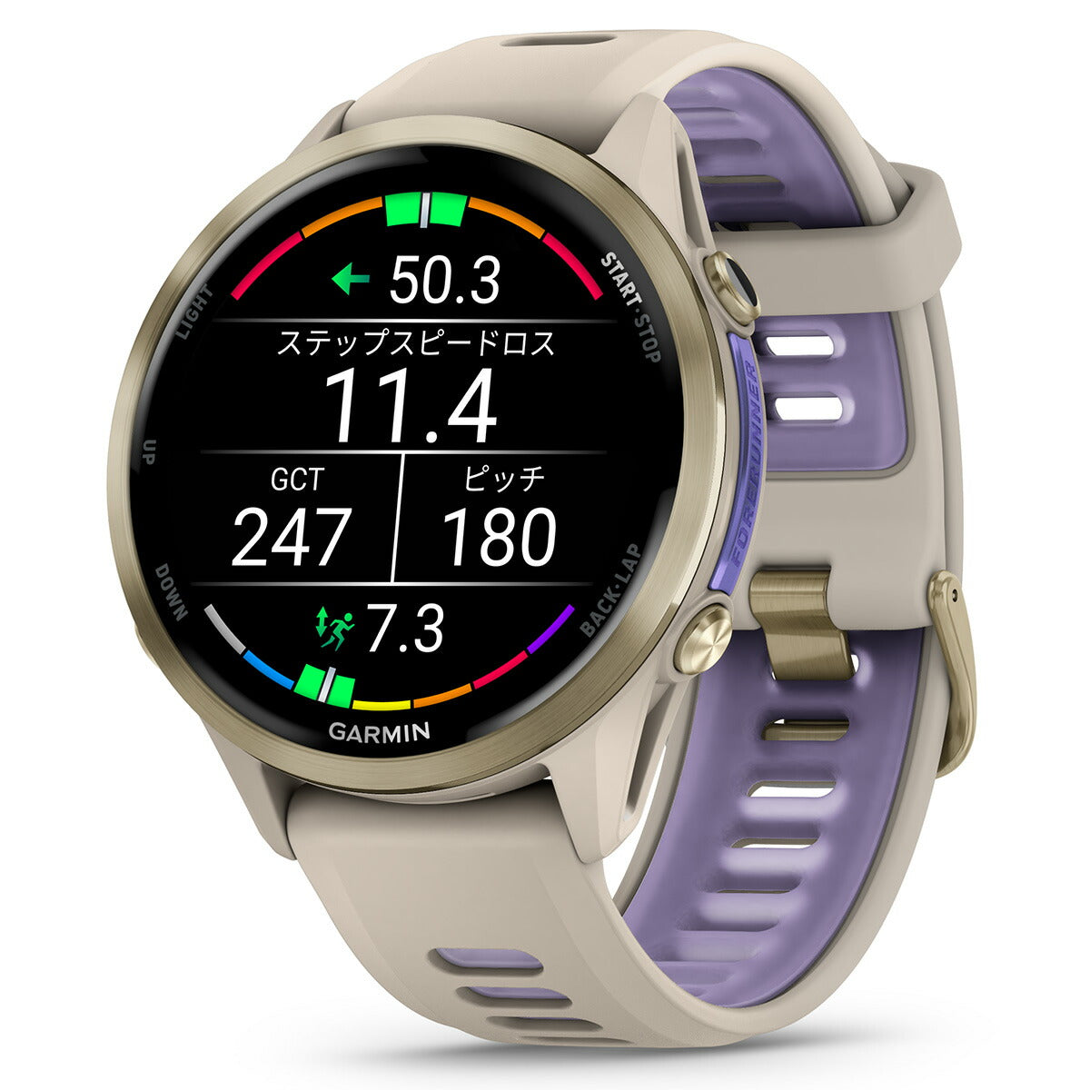 ガーミン GARMIN Forerunner 970 フォアランナー 970 GPS ランニング スマートウォッチ 010-02969-52 腕時計 メンズ レディース French Grey/Indigo【2025 新作】