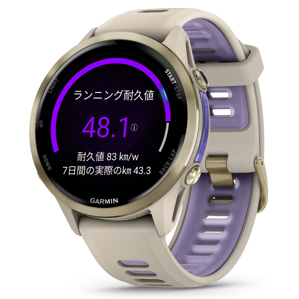 ガーミン GARMIN Forerunner 970 フォアランナー 970 GPS ランニング スマートウォッチ 010-02969-52 腕時計 メンズ レディース French Grey/Indigo【2025 新作】