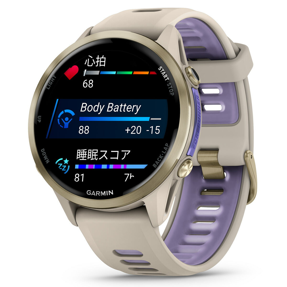 ガーミン GARMIN Forerunner 970 フォアランナー 970 GPS ランニング スマートウォッチ 010-02969-52 腕時計 メンズ レディース French Grey/Indigo【2025 新作】