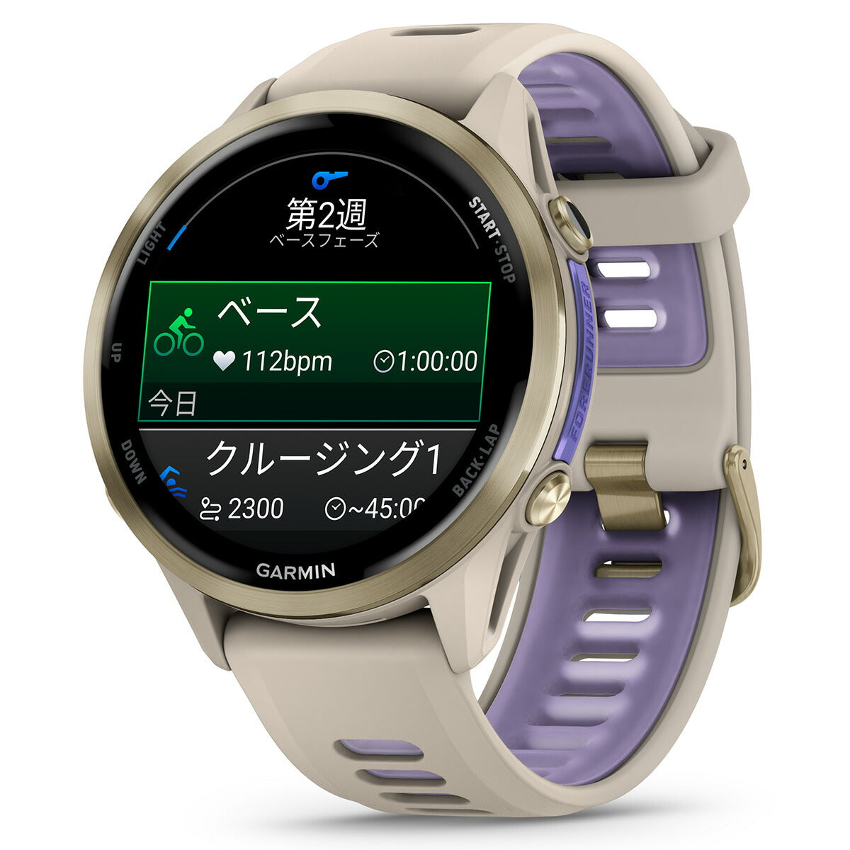 ガーミン GARMIN Forerunner 970 フォアランナー 970 GPS ランニング スマートウォッチ 010-02969-52 腕時計 メンズ レディース French Grey/Indigo【2025 新作】