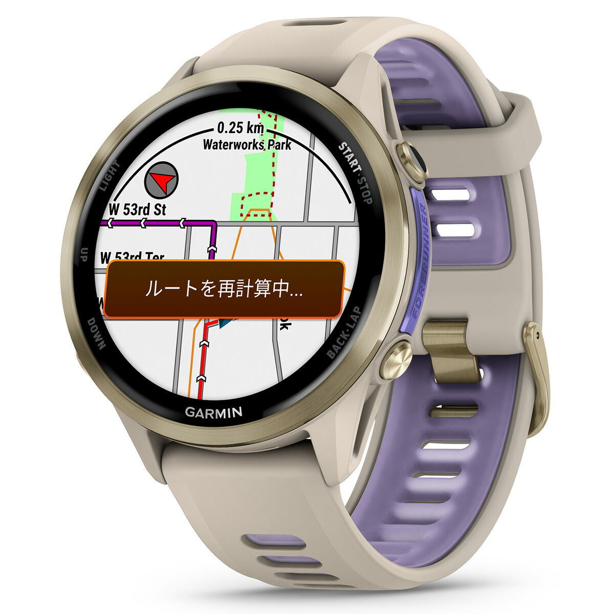 ガーミン GARMIN Forerunner 970 フォアランナー 970 GPS ランニング スマートウォッチ 010-02969-52 腕時計 メンズ レディース French Grey/Indigo【2025 新作】
