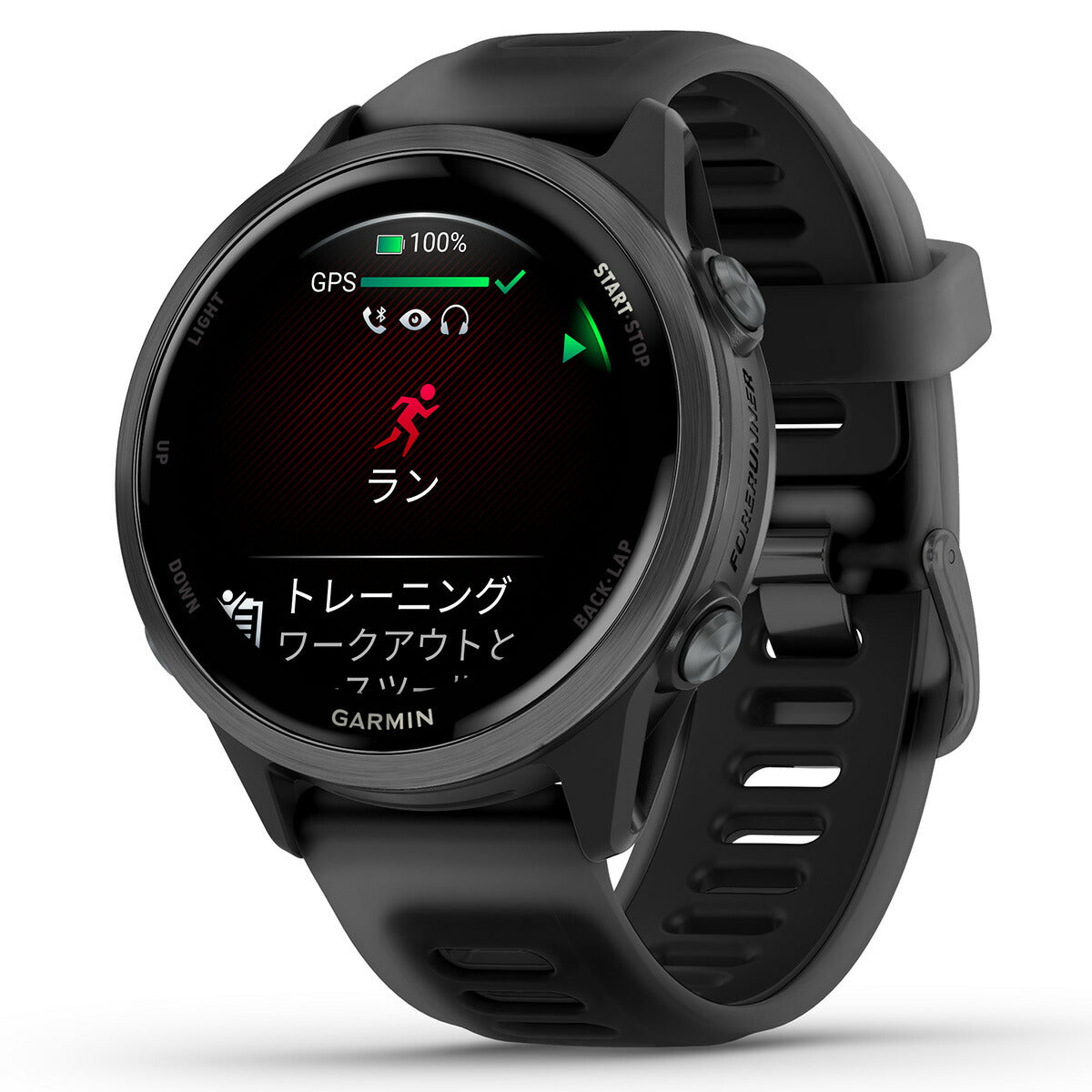 ガーミン GARMIN Forerunner 570 42mm フォアランナー 570 42mm GPS ランニング スマートウォッチ 010-02970-30 腕時計 メンズ レディース Black【2025 新作】
