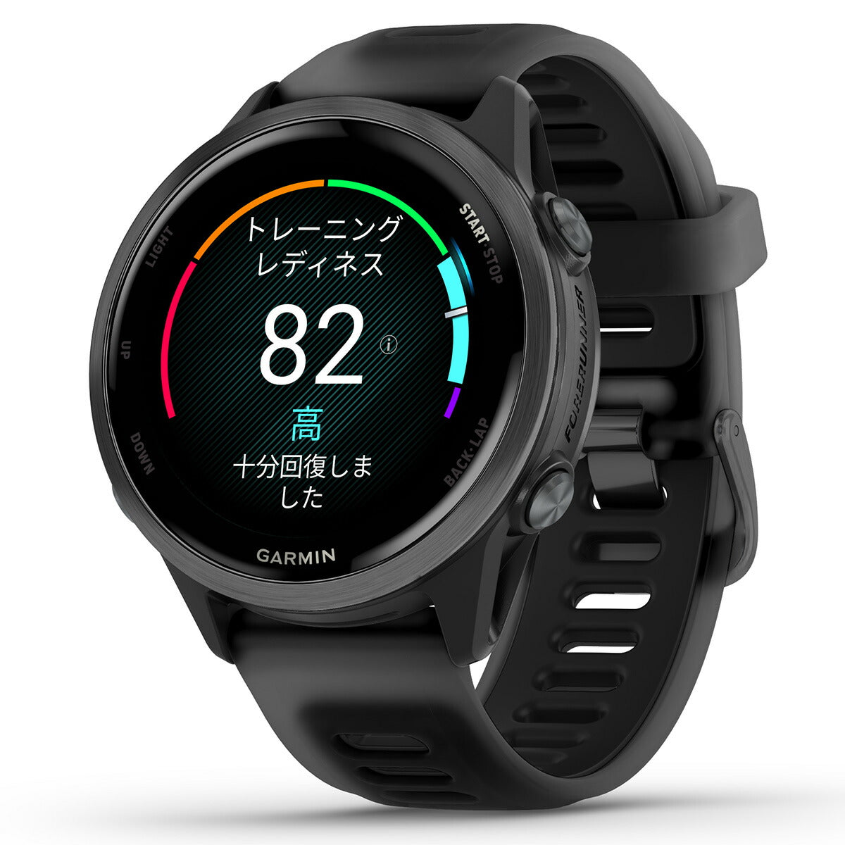 ガーミン GARMIN Forerunner 570 42mm フォアランナー 570 42mm GPS ランニング スマートウォッチ 010-02970-30 腕時計 メンズ レディース Black【2025 新作】
