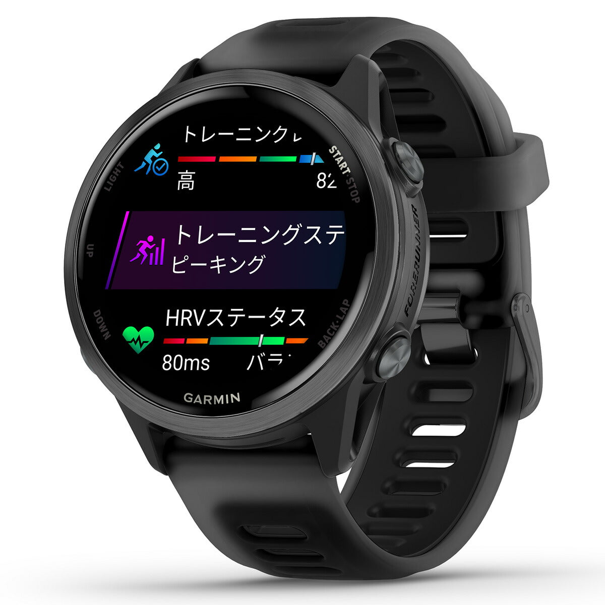 ガーミン GARMIN Forerunner 570 42mm フォアランナー 570 42mm GPS ランニング スマートウォッチ 010-02970-30 腕時計 メンズ レディース Black【2025 新作】
