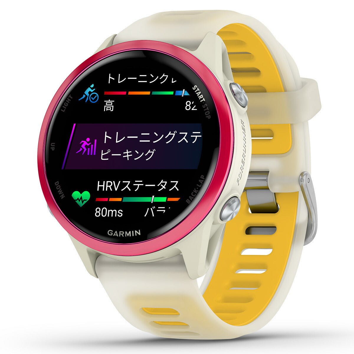 ガーミン GARMIN Forerunner 570 42mm フォアランナー 570 42mm GPS ランニング スマートウォッチ 010-02970-32 腕時計 メンズ レディース Raspberry/Mango【2025 新作】