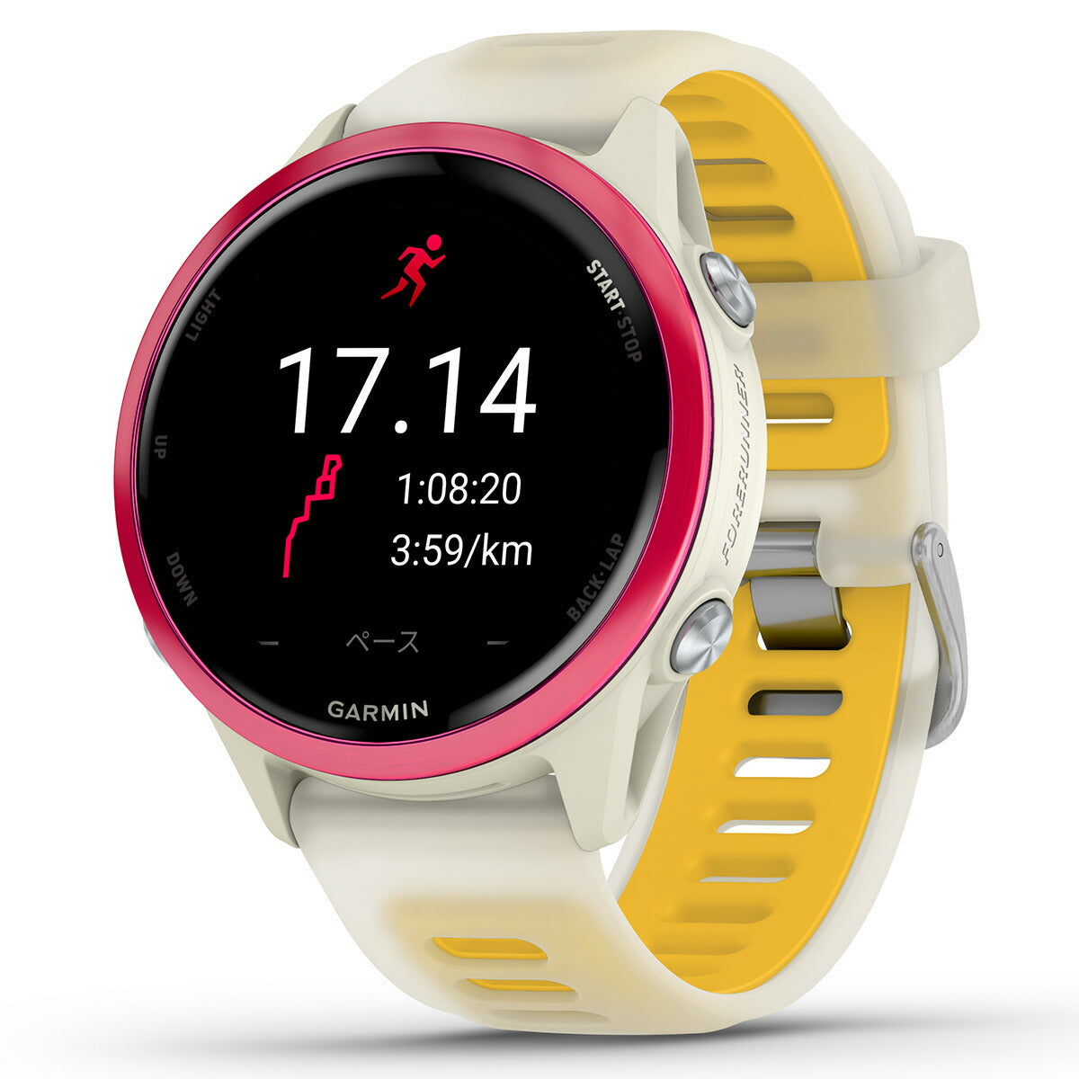 ガーミン GARMIN Forerunner 570 42mm フォアランナー 570 42mm GPS ランニング スマートウォッチ 010-02970-32 腕時計 メンズ レディース Raspberry/Mango【2025 新作】