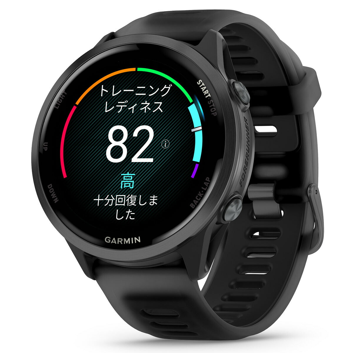 ガーミン GARMIN Forerunner 570 47mm フォアランナー 570 47mm GPS ランニング スマートウォッチ 010-02971-30 腕時計 メンズ レディース Black【2025 新作】