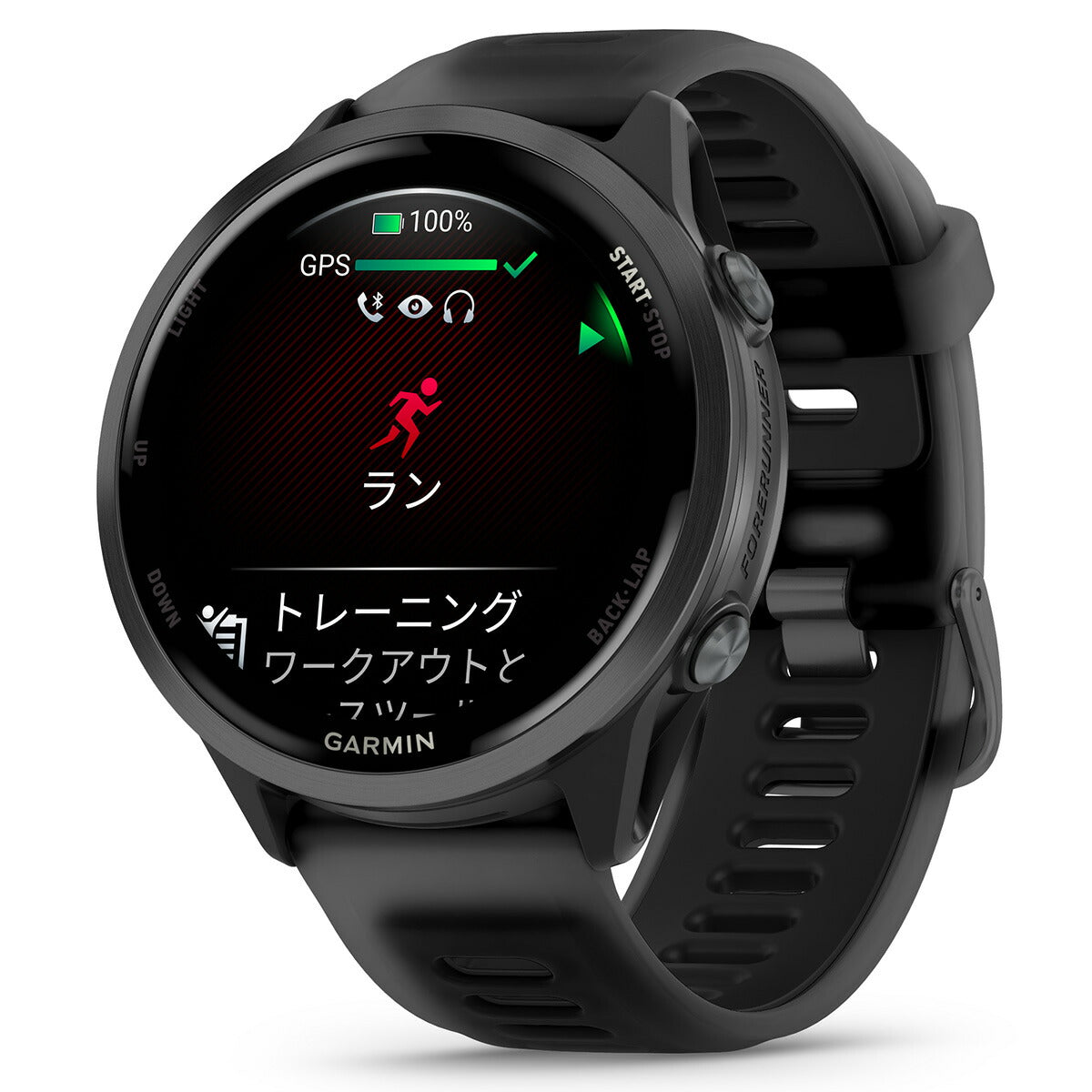 ガーミン GARMIN Forerunner 570 47mm フォアランナー 570 47mm GPS ランニング スマートウォッチ 010-02971-30 腕時計 メンズ レディース Black【2025 新作】