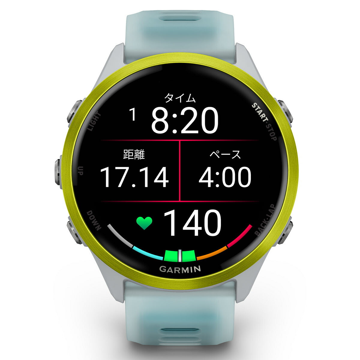 ガーミン GARMIN Forerunner 570 47mm フォアランナー 570 47mm GPS ランニング スマートウォッチ 010-02971-31 腕時計 メンズ レディース White/Amp Yellow【2025 新作】