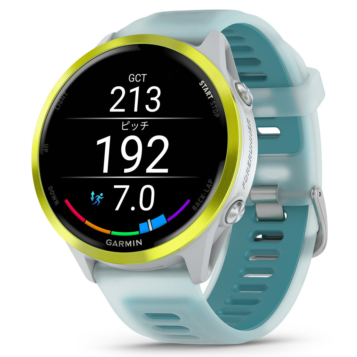 ガーミン GARMIN Forerunner 570 47mm フォアランナー 570 47mm GPS ランニング スマートウォッチ 010-02971-31 腕時計 メンズ レディース White/Amp Yellow【2025 新作】