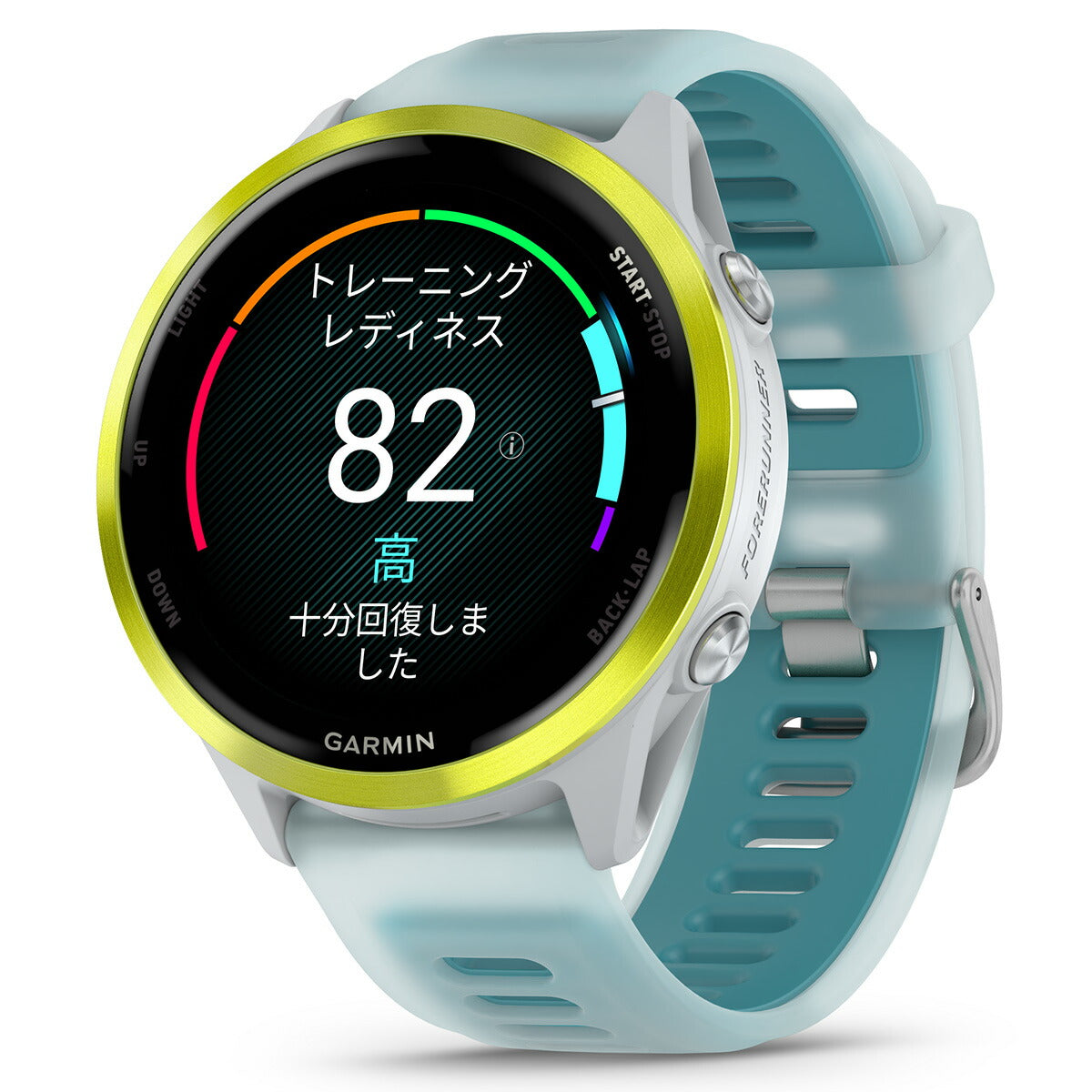ガーミン GARMIN Forerunner 570 47mm フォアランナー 570 47mm GPS ランニング スマートウォッチ 010-02971-31 腕時計 メンズ レディース White/Amp Yellow【2025 新作】