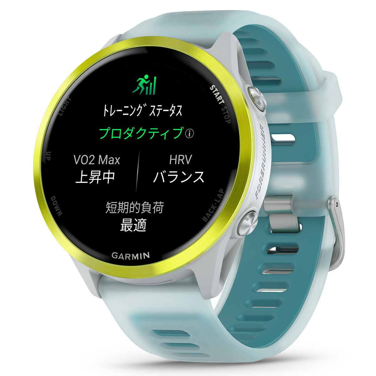 ガーミン GARMIN Forerunner 570 47mm フォアランナー 570 47mm GPS ランニング スマートウォッチ 010-02971-31 腕時計 メンズ レディース White/Amp Yellow【2025 新作】