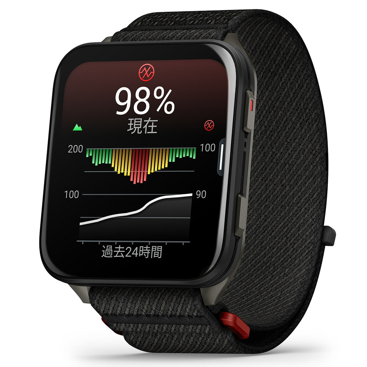 ガーミン GARMIN Venu X1 ヴェニュー エックスワン GPS スマートウォッチ ライフログ 腕時計 メンズ レディース 010-02980-12 Black【2025 新作】