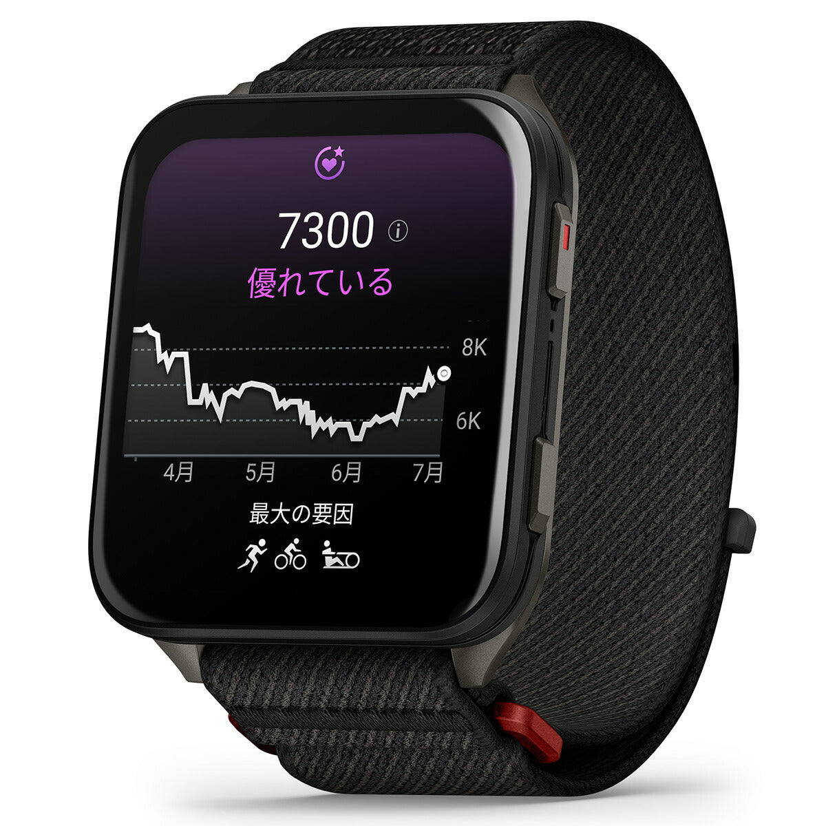 ガーミン GARMIN Venu X1 ヴェニュー エックスワン GPS スマートウォッチ ライフログ 腕時計 メンズ レディース 010-02980-12 Black【2025 新作】