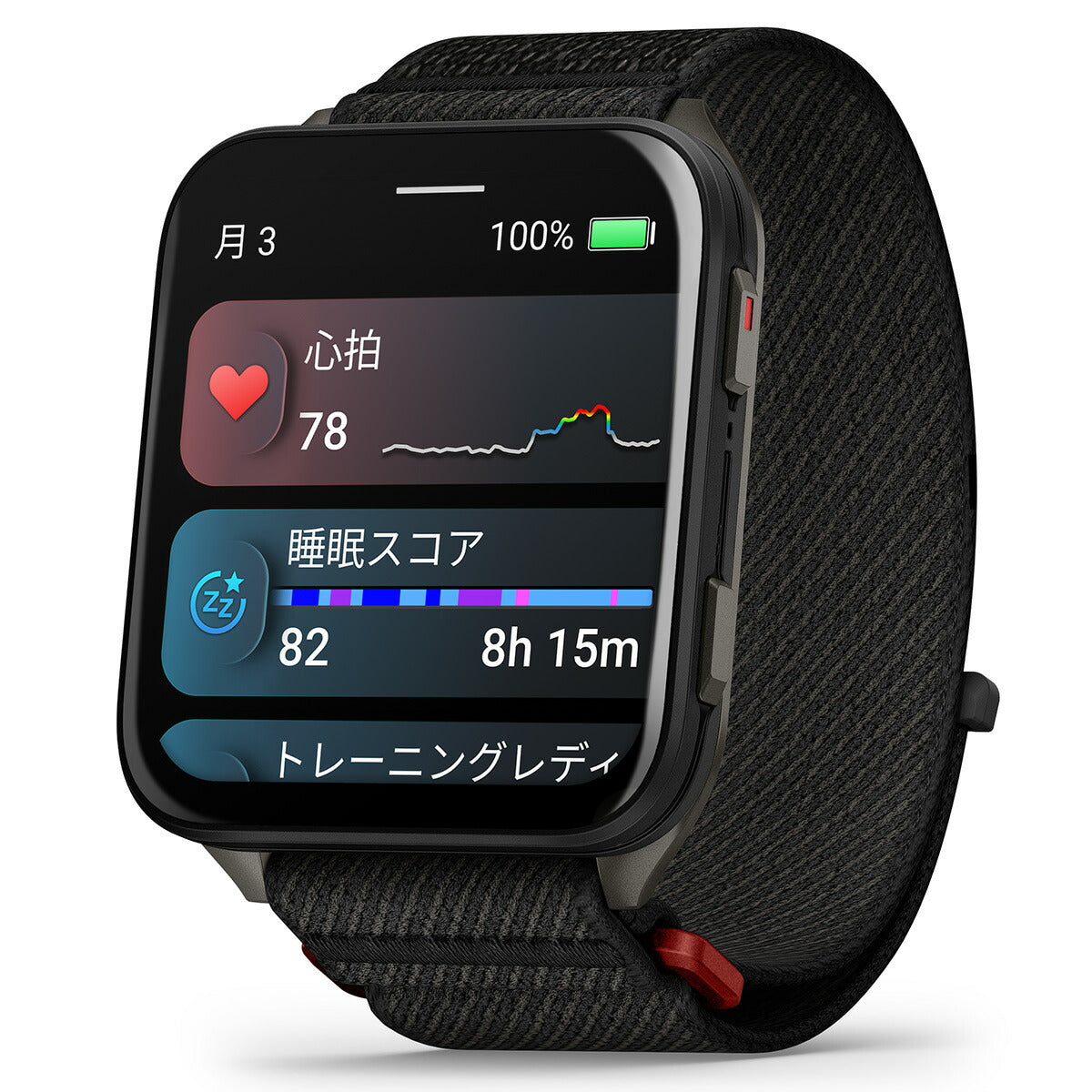 ガーミン GARMIN Venu X1 ヴェニュー エックスワン GPS スマートウォッチ ライフログ 腕時計 メンズ レディース 010-02980-12 Black【2025 新作】
