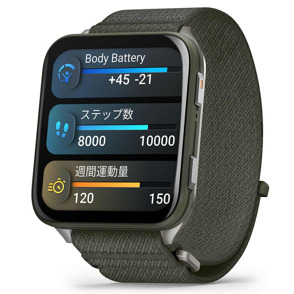 ガーミン GARMIN Venu X1 ヴェニュー エックスワン GPS スマートウォッチ ライフログ 腕時計 メンズ レディース 010-02980-22 Moss【2025 新作】
